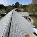 New architectural shingled roof